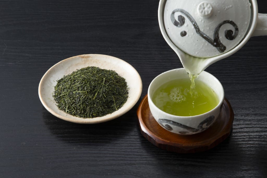 急須で入れたさえみどり