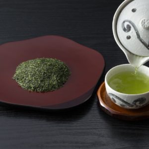 宝和園の朝露(急須で入れたお茶)