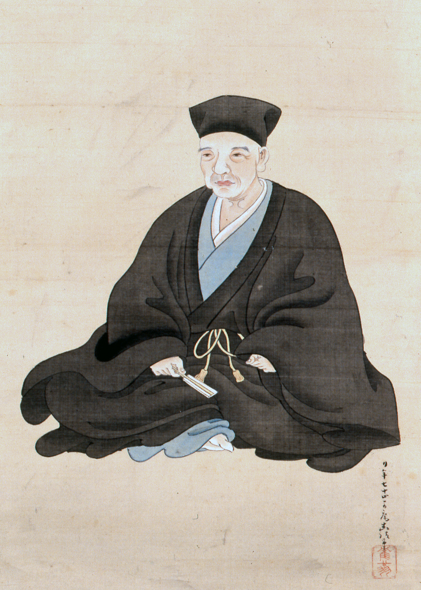 千利休肖像画(堺市博物館)